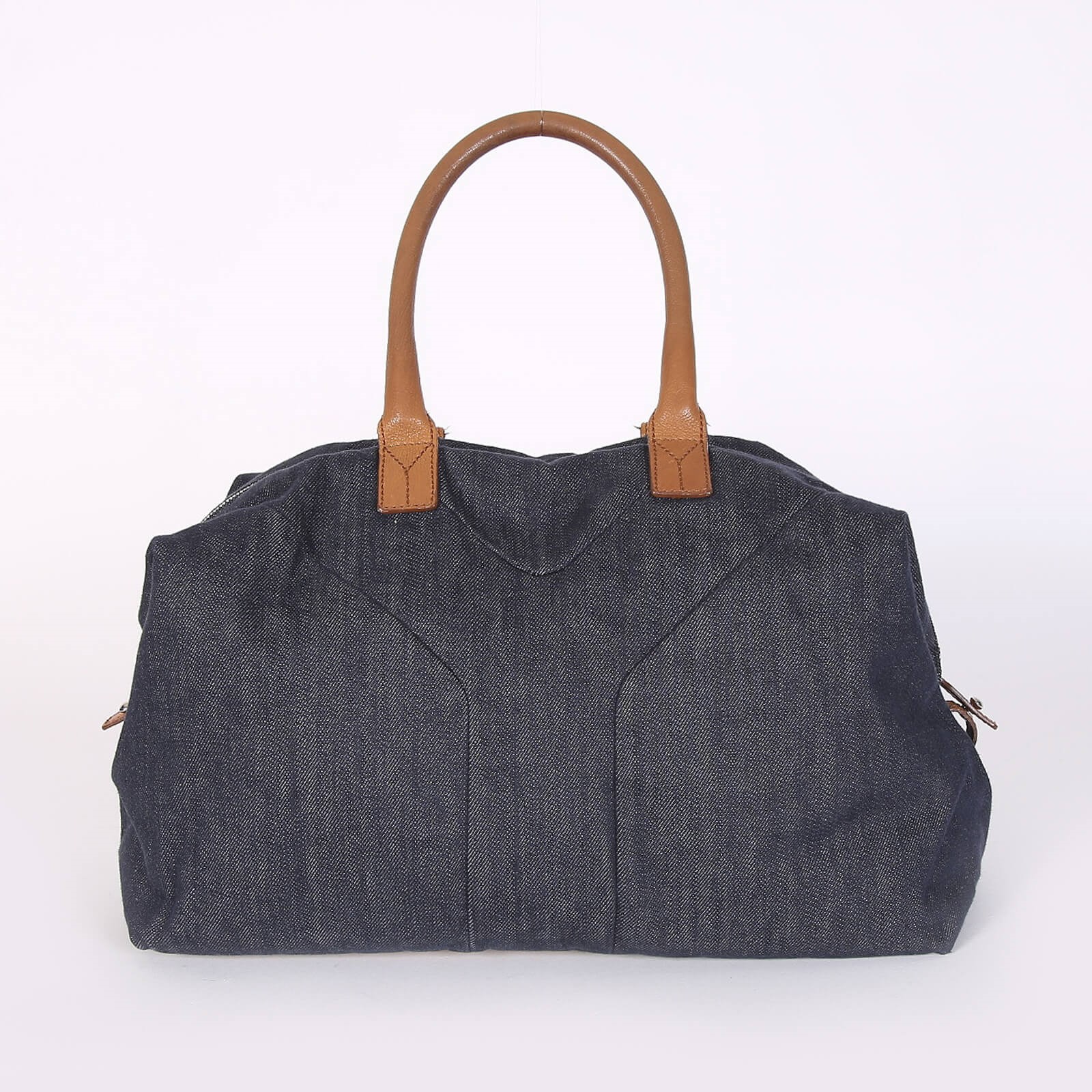 Yves Saint Laurent Easy Y Denim Bag Dark Blue www.luxurybags