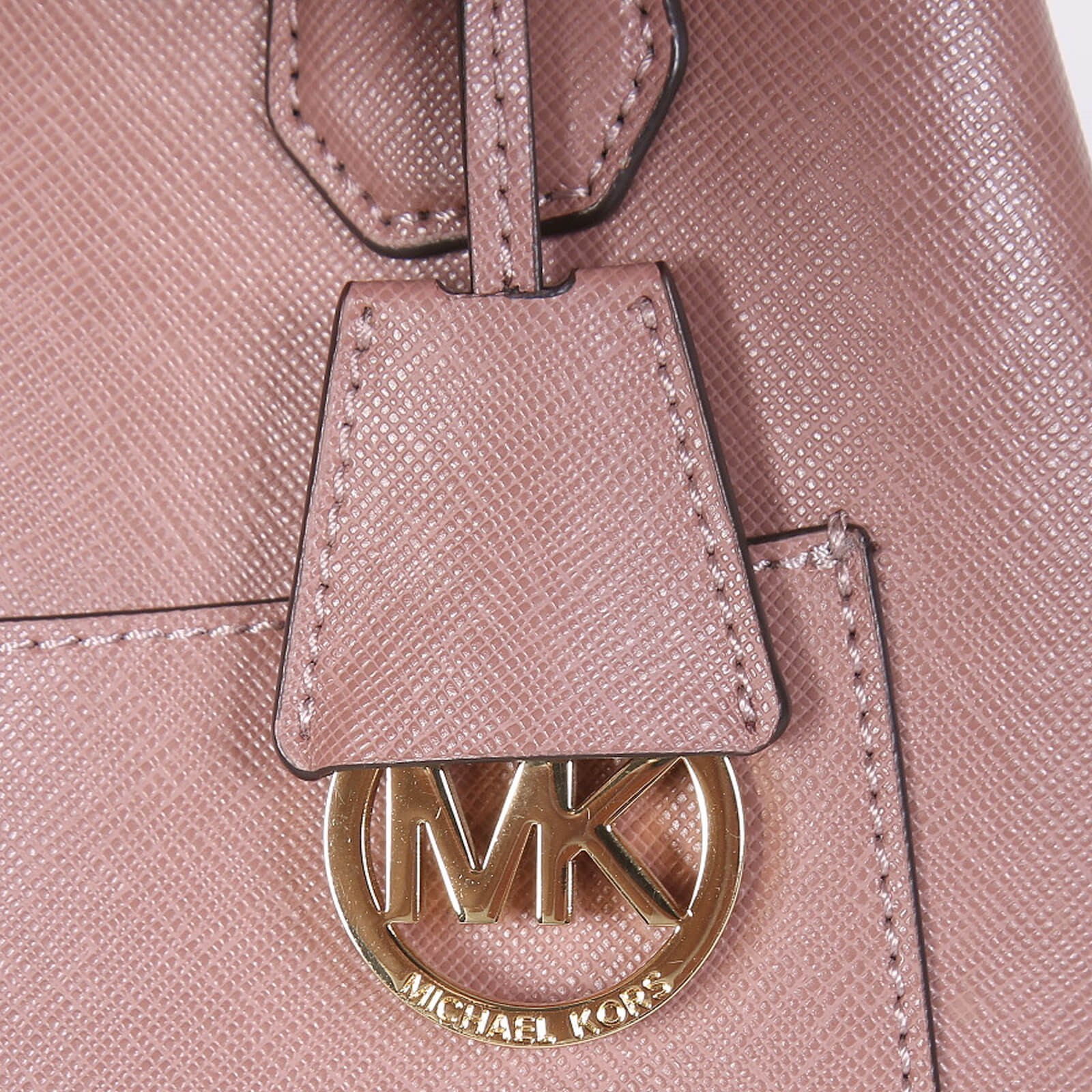 Michael Kors Greenwich Large Saffiano Leather Grab Bag Dusty Rose www.luxurybags