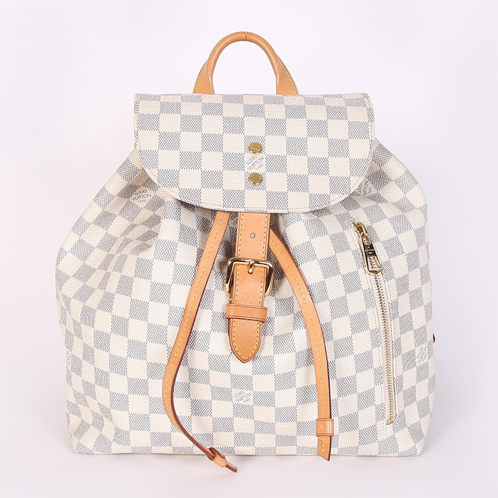 Louis Vuitton Sperone Backpack Damier Azur Canvas www.luxurybags