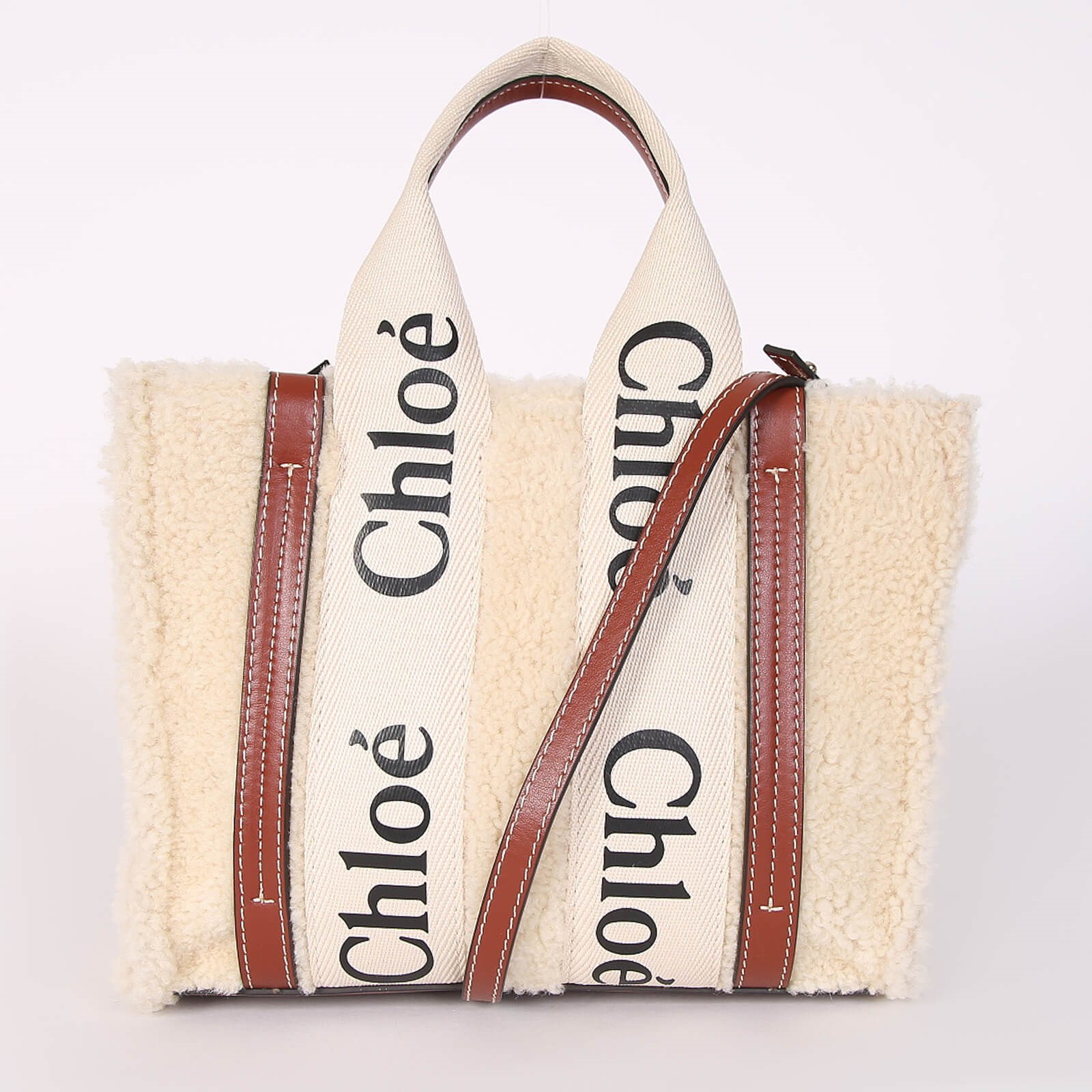 Chloe shearling bag 2025