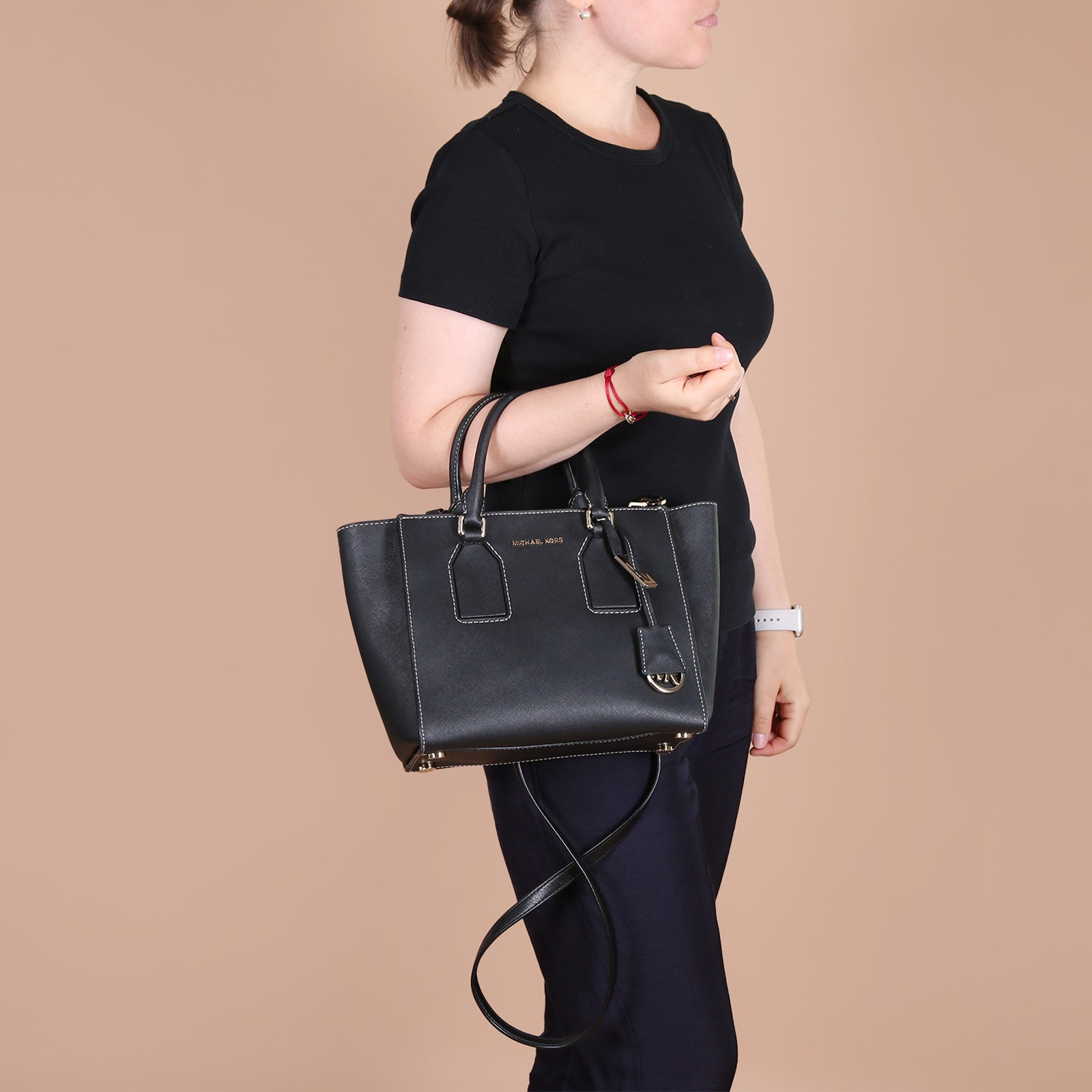 Selby crossgrain leather messenger best sale