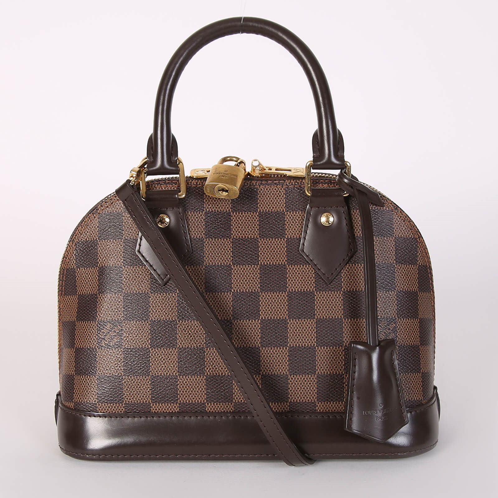 Alma BB Damier Ebene Canvas - Handtaschen