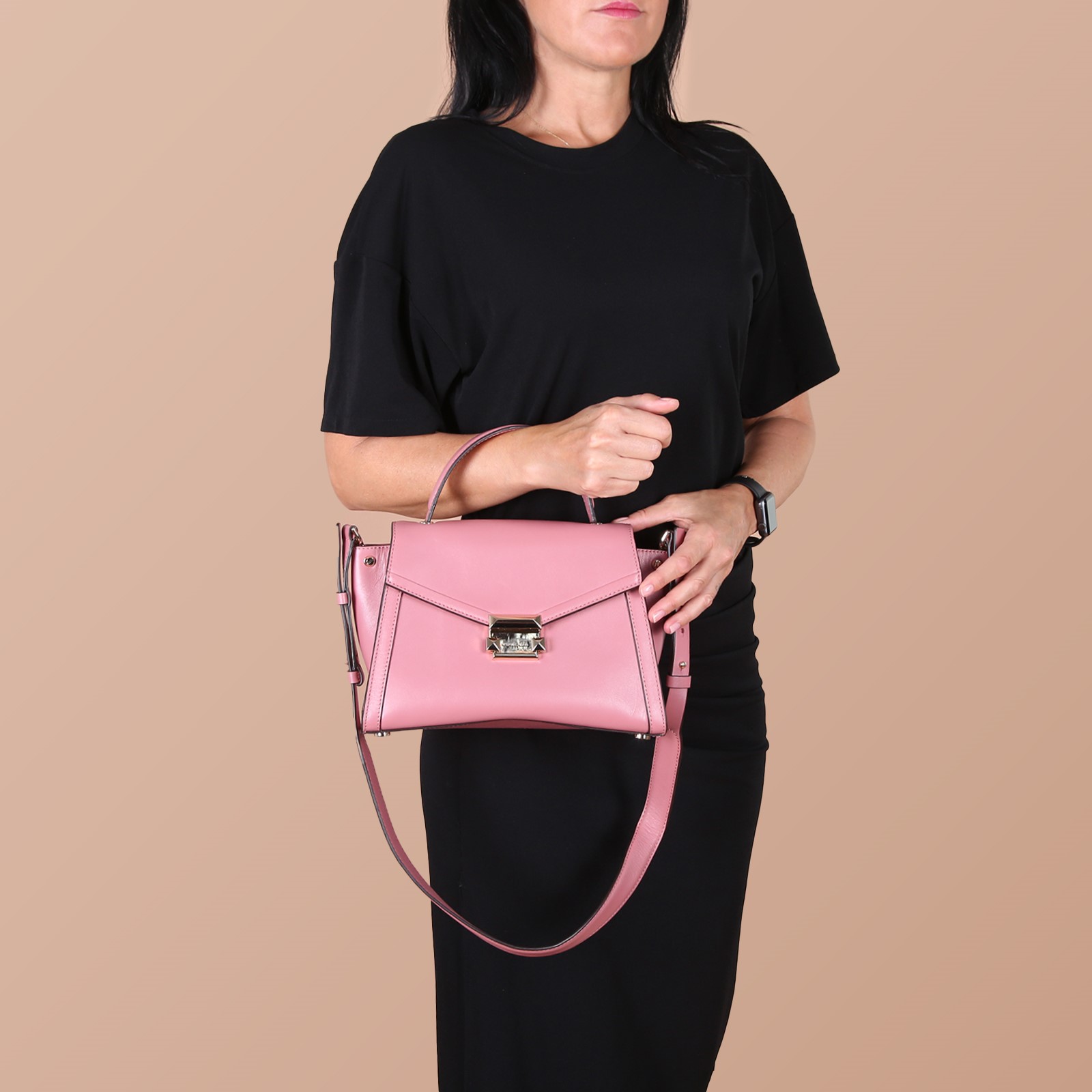 Whitney leather satchel best sale