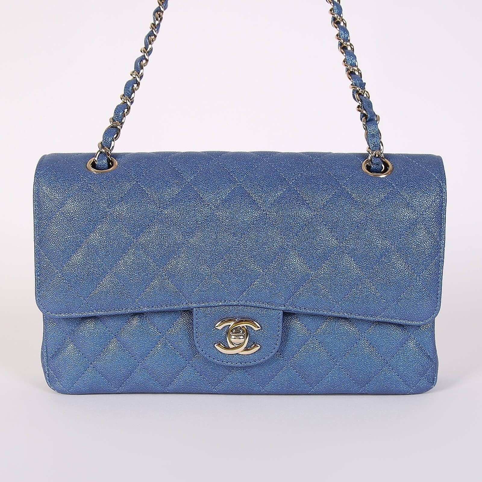 Chanel blue iridescent deals