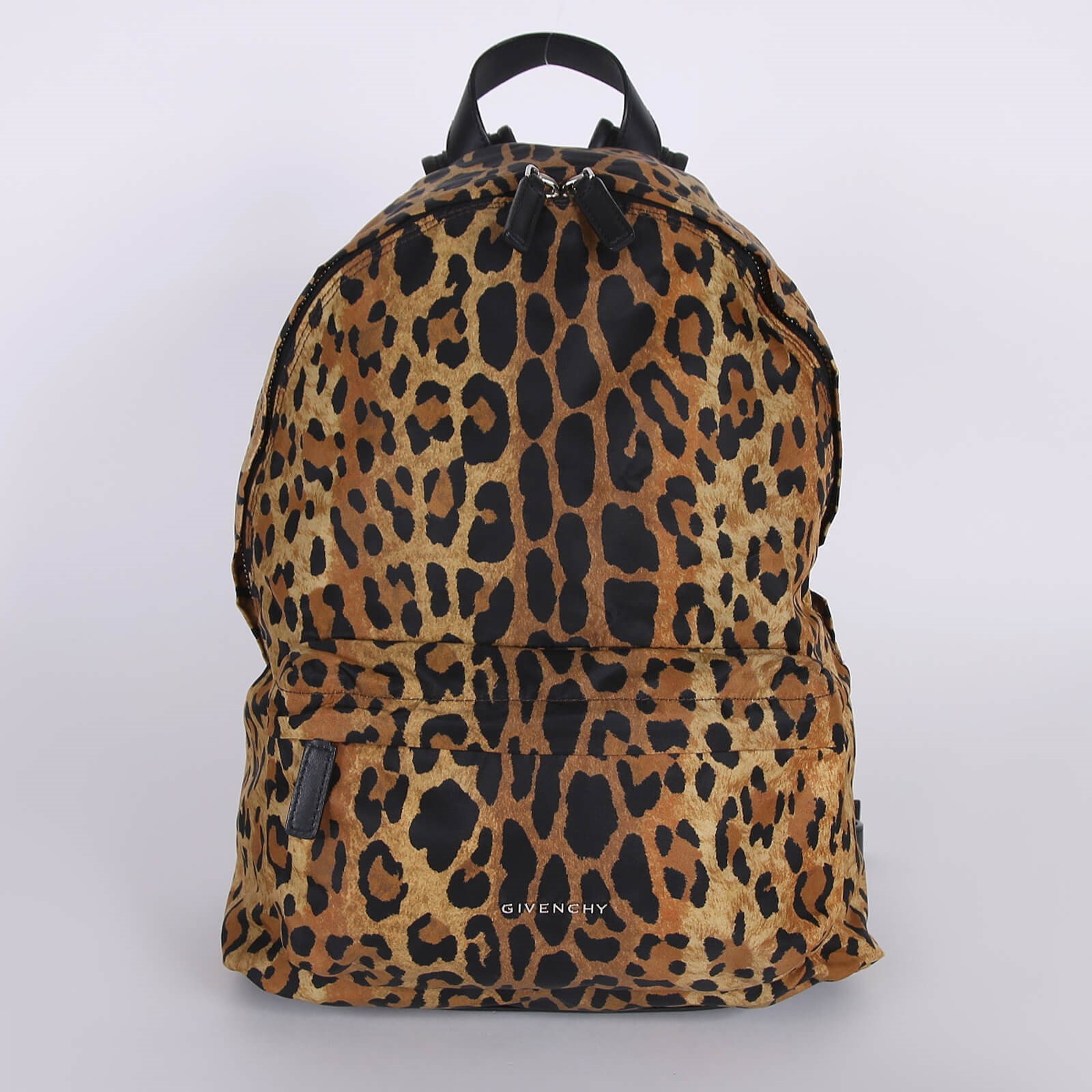 Leopard fur backpack online