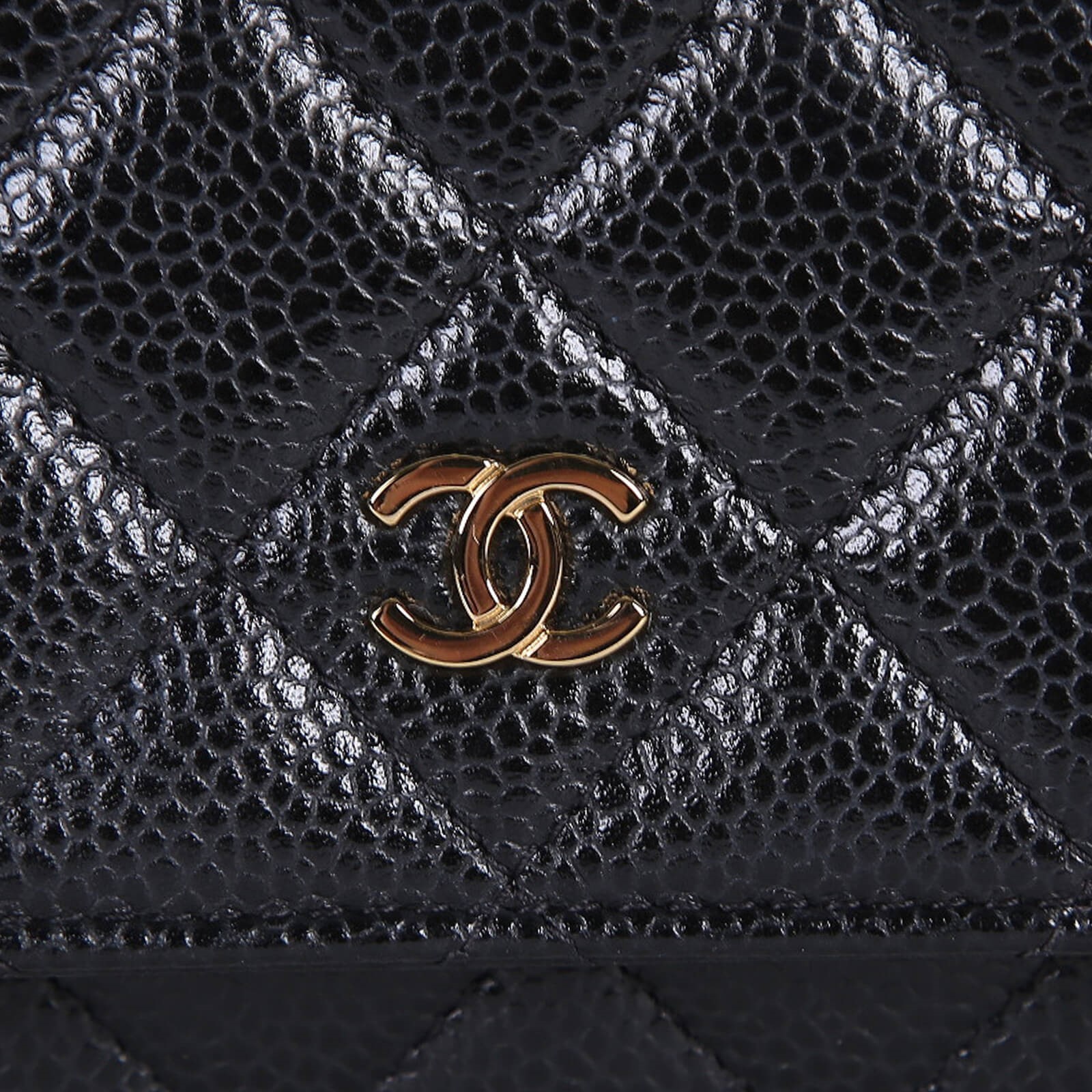 Chanel Classic WOC Quilted Caviar Noir www.luxurybags