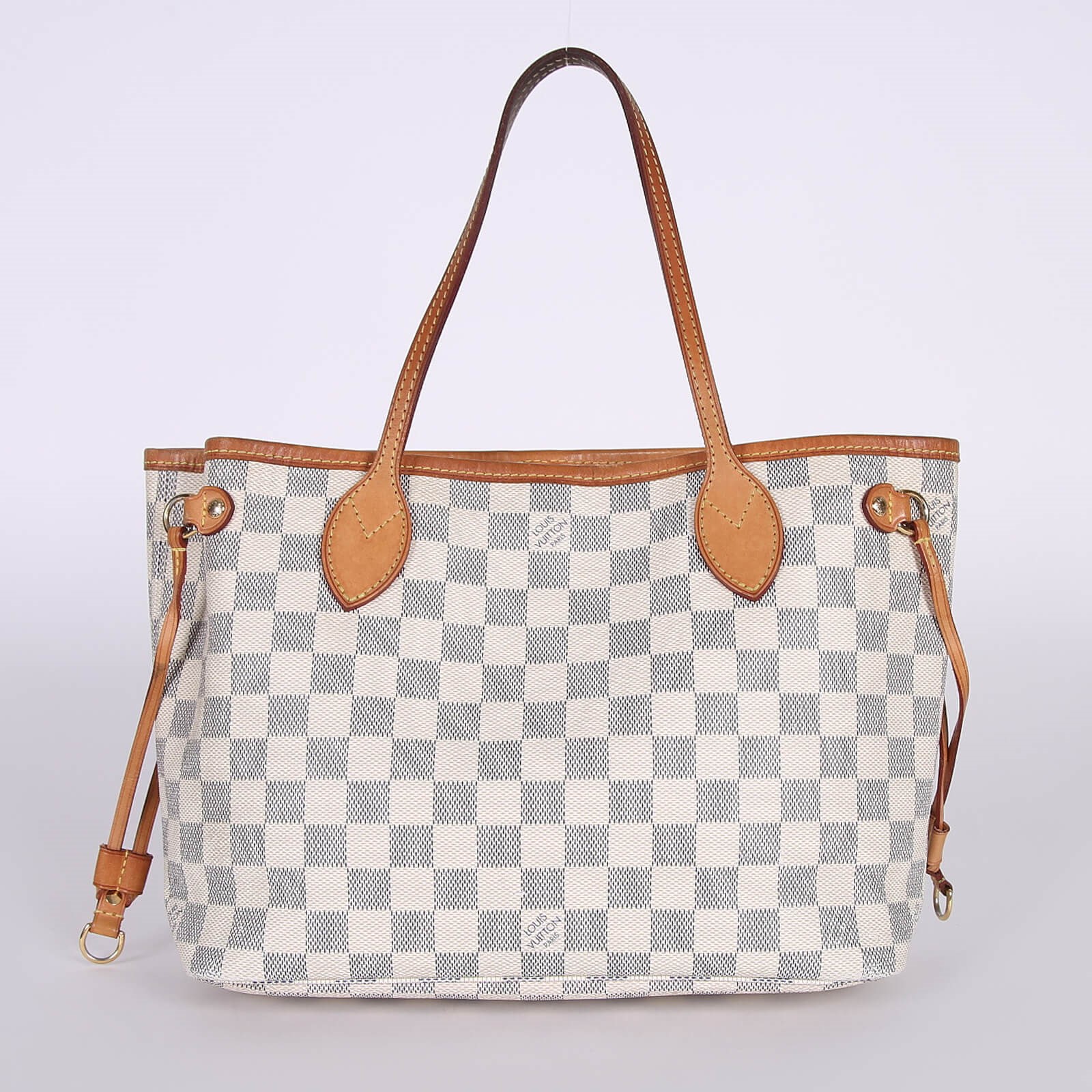 Louis Vuitton Neverfull PM Damier Azur Canvas www.luxurybags