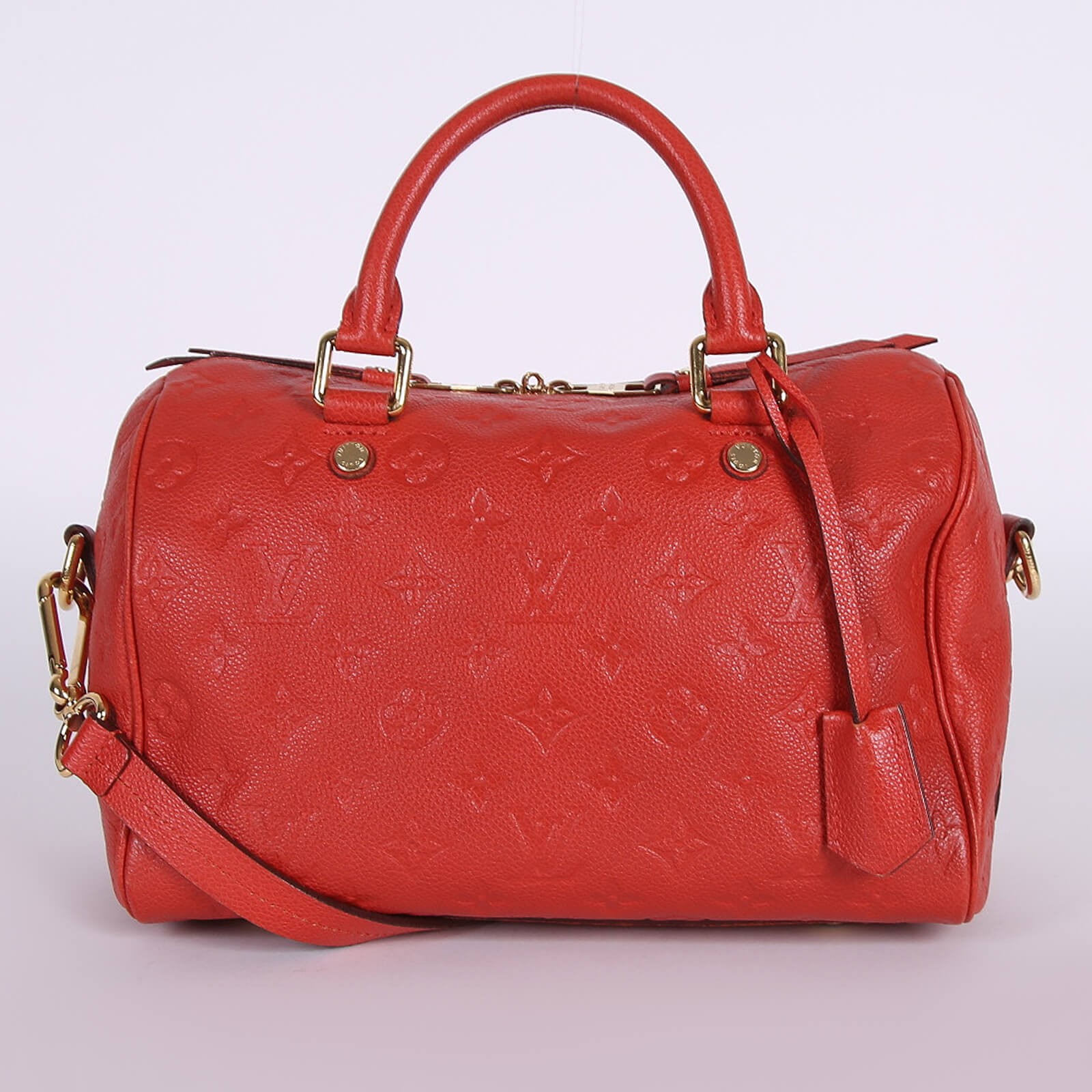 Louis Vuitton Speedy 25 Bandouliere Monogram Empreinte Leather Orient www.luxurybags