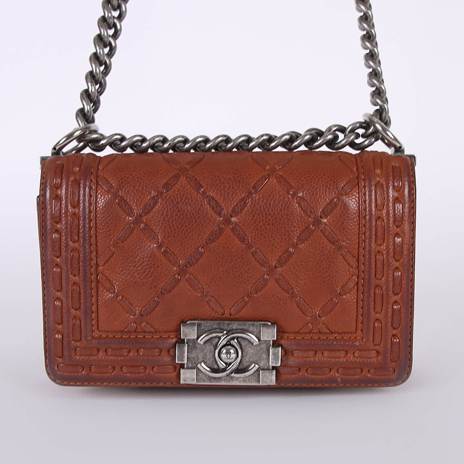 Small black chanel boy bag best sale